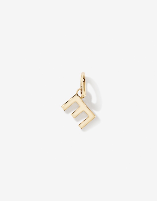 Michael Hill - Letter E Initial Pendant in 10kt Yellow Gold