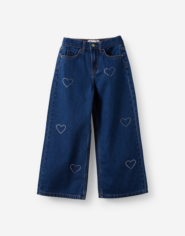 Cotton On Kids - Super Wide Leg Denim Jean
