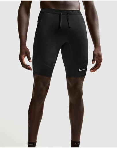 Nike - Stride Nike Dri-FIT 1/2-Length Running Tights