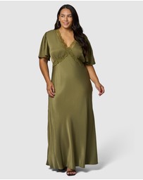 Sunday In The City - Electric Guitars Maxi Dress