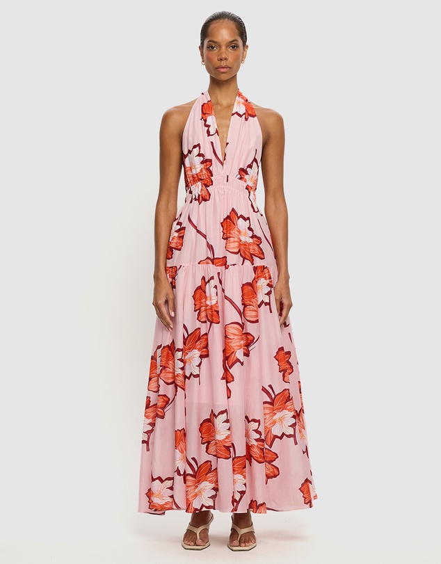 KIVARI - Lani Halter Maxi Dress