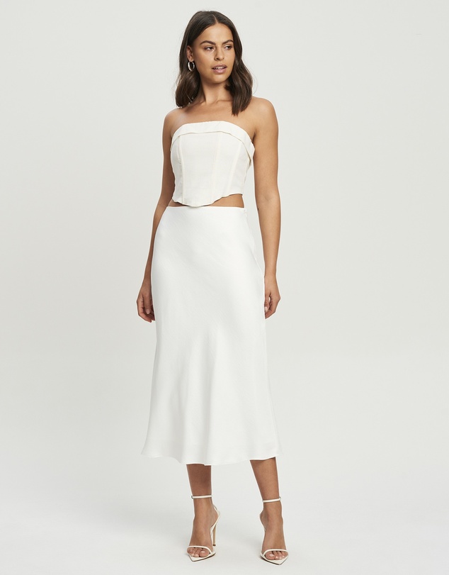 CHANCERY - Merrie Slip Midi Skirt