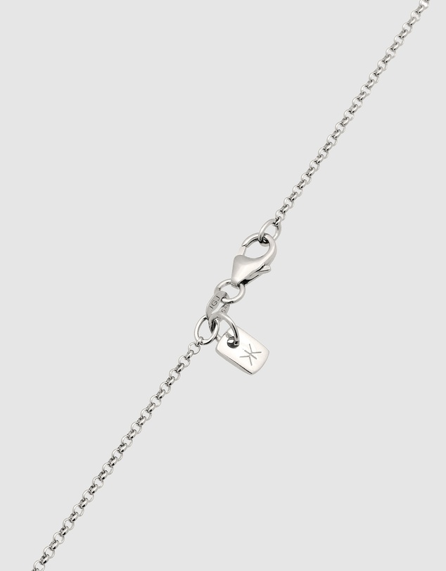 Kuzzoi - ICONIC EXCLUSIVE - Molten Pendant Necklace in 925 Silver