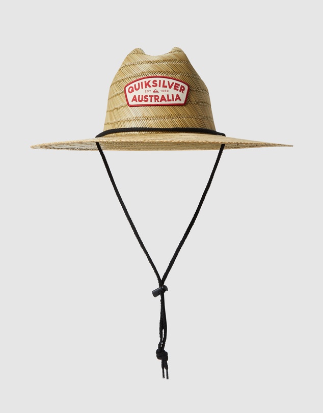 Quiksilver - Mens Destinado Pierside Straw Lifeguard Hat