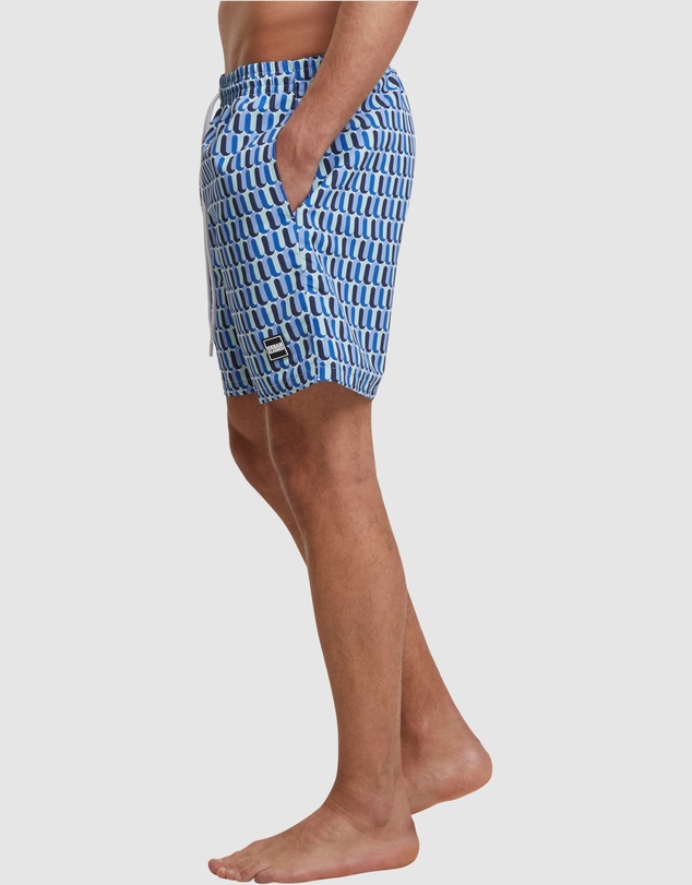 Urban Classics - Pattern Swim Shorts