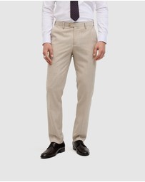 Politix - Wool Blend Regular Stretch Premium Tailored Pant