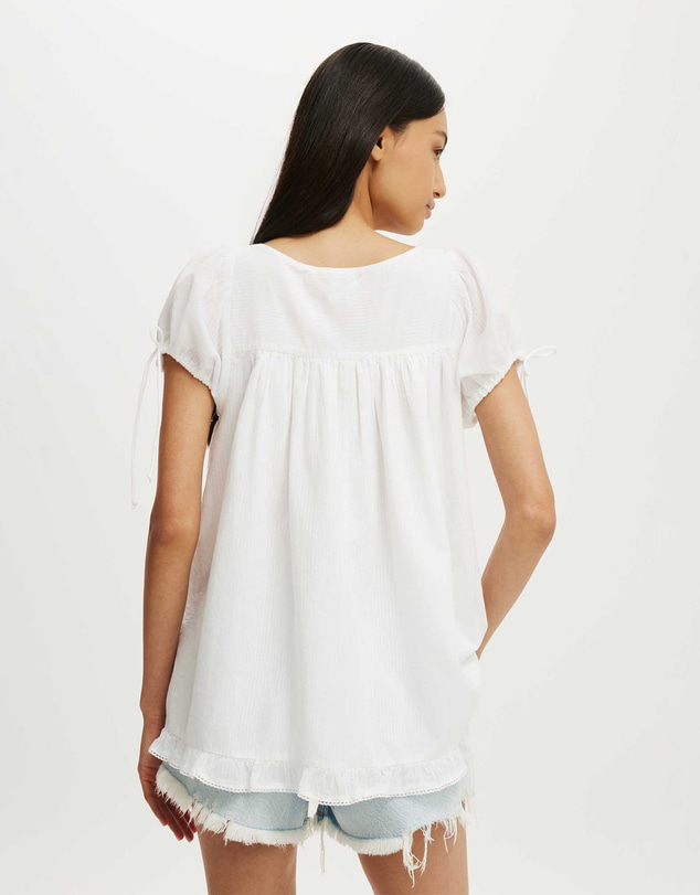 Cotton On - Eliza Babydoll Tunic Top