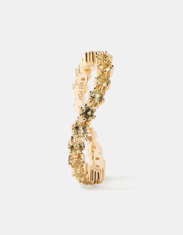 PDPAOLA - Green Tide Gold Ring
