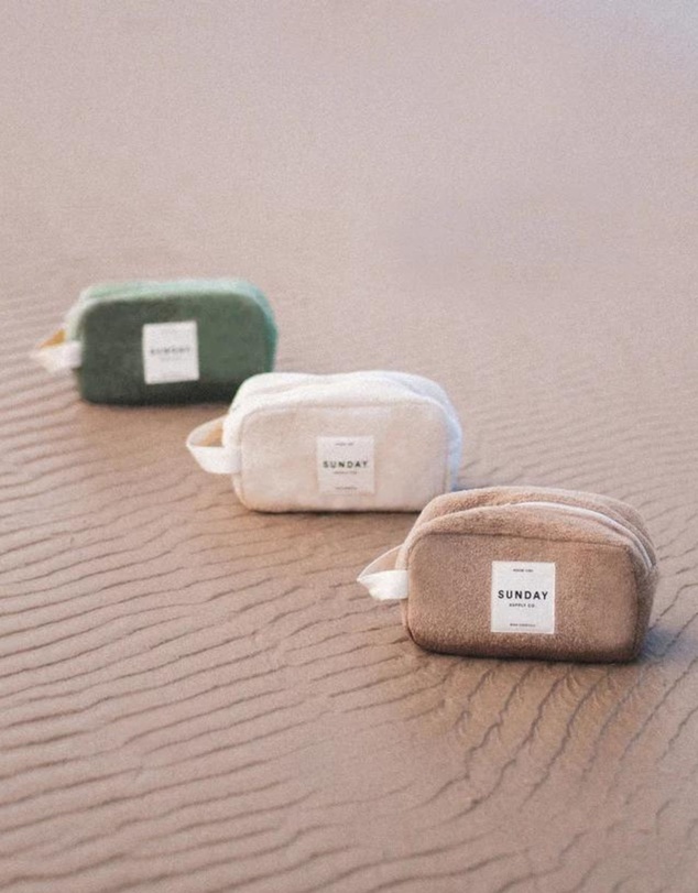 Sunday Supply Co - Husk Towelling Accessories Pouch