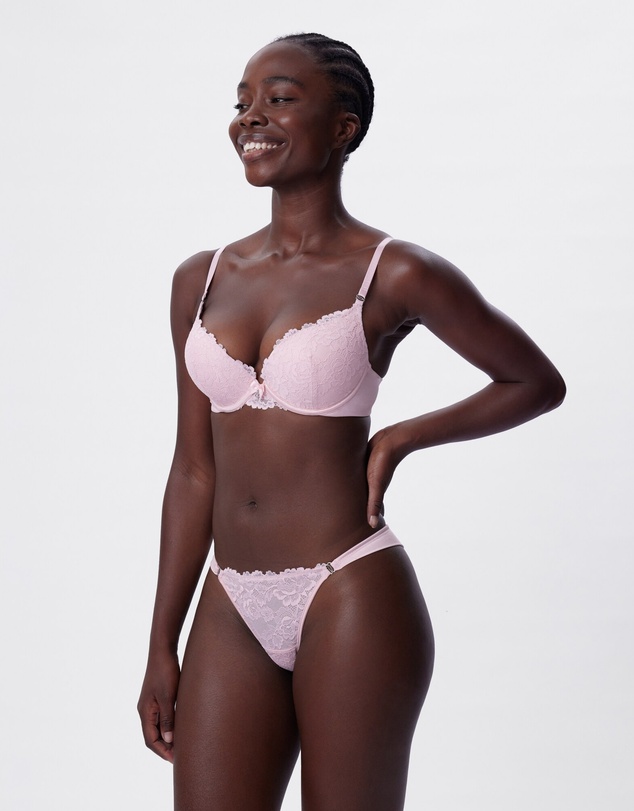 Bras N Things - Bethany Essentials Push Up Bra - Light Pink