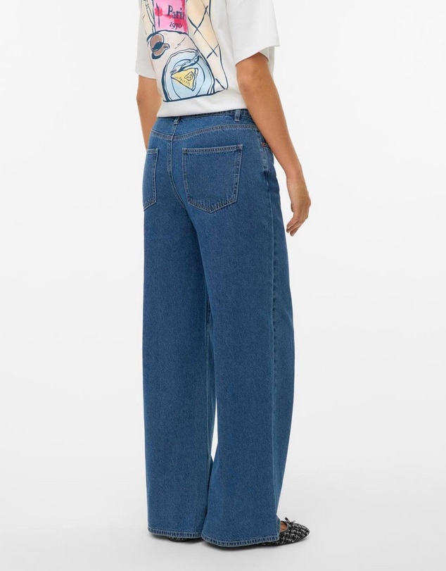 Vero Moda - Remy Mid Rise Wide Jeans