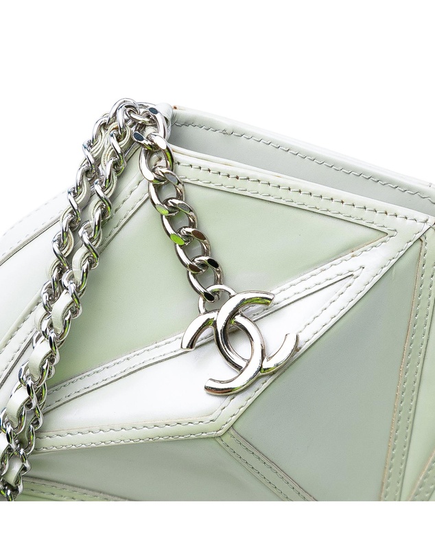 Pre-Loved by Azura Reborn - Pre-Loved Pearlescent Lambskin Midnight Swim Wristlet Clutch