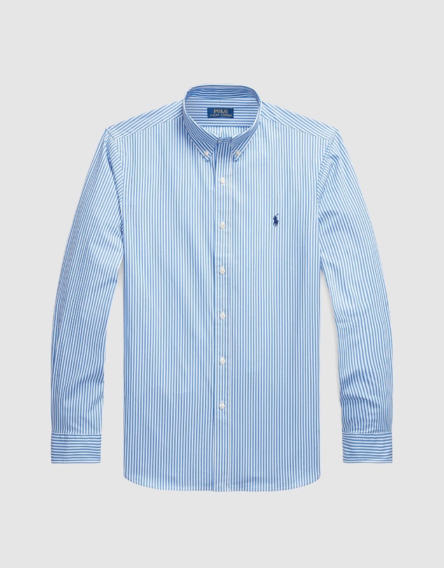 Polo Ralph Lauren - Slim Fit Striped Stretch Poplin Shirt