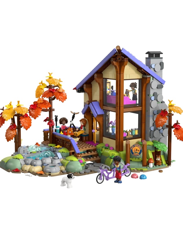 LEGO - 42705 Cozy Fall Forest Cabin