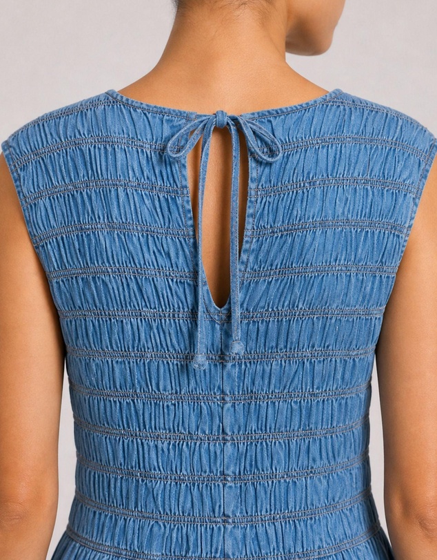 Vero Moda - Nerina Smock Midi Dress