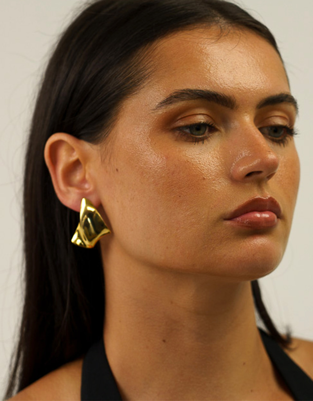 Sonne Jewellery - Asha Gold Earrings