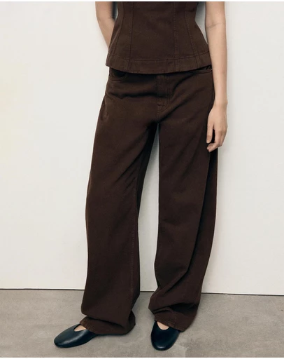 M.N.G - Mid-Rise Balloon Jeans