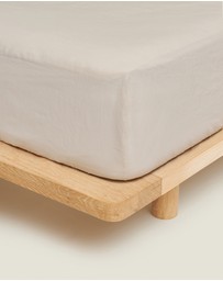 Carlotta + Gee - 100% Linen Fitted Sheet