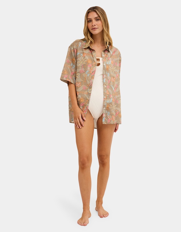 Billabong - Womens Lost In Paradise Short Sleeve Shirt