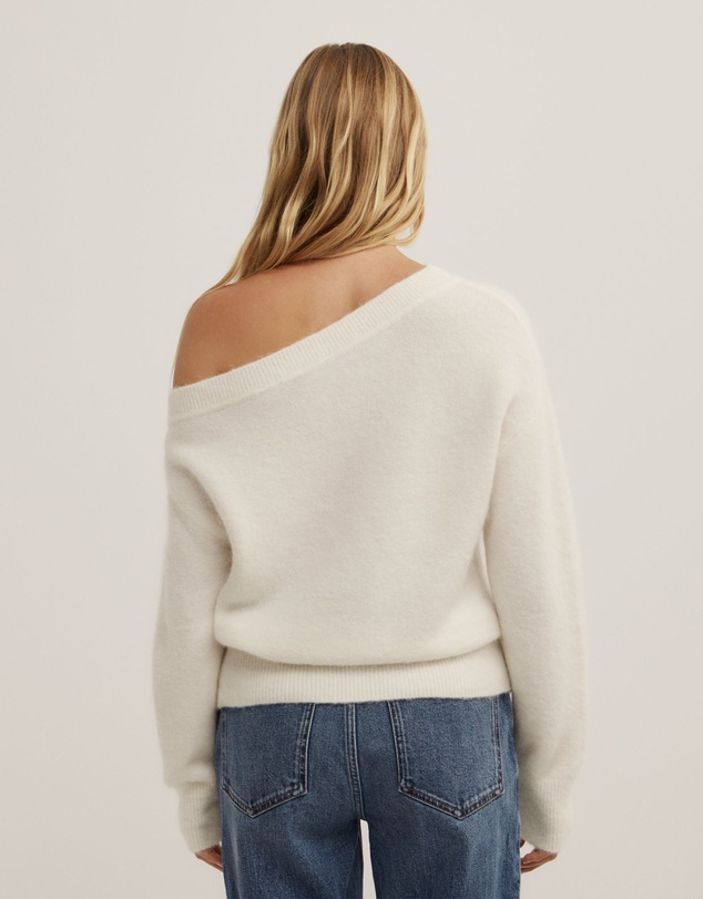 Witchery - Fluffy Asymmetric Knit