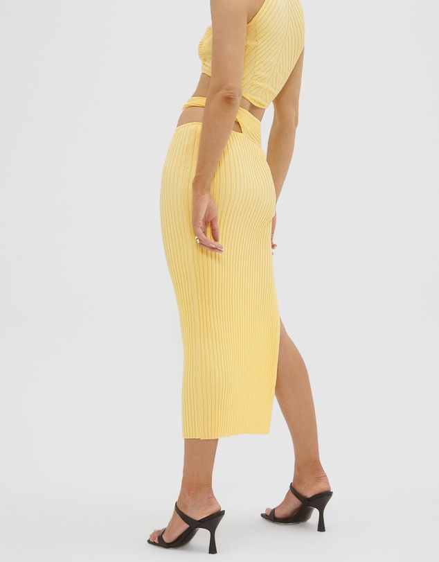 SOVERE - Intwine Knit Skirt
