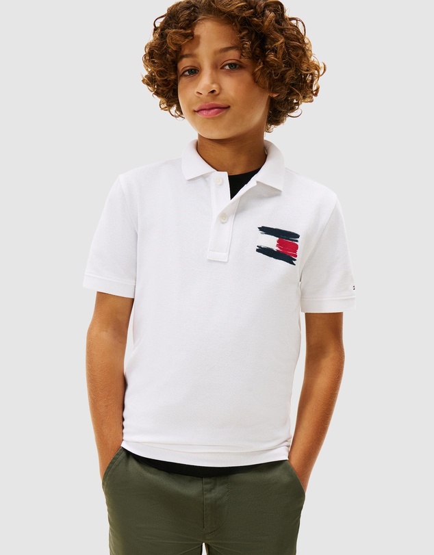 Tommy Hilfiger - Tommy Flag Polo SS - Kids