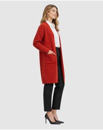 Honey and Beau - V Neck Rib Cardign