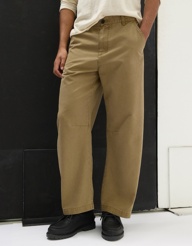 AERE - Cotton Barrel Pants