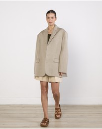 Cirkular - Pre-Loved - The Frankie Shop Gelso Oversized Blazer