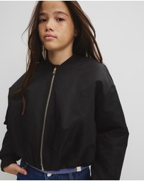 Country Road - Teen Gathered Bomber Jacket