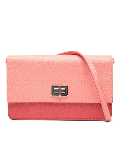 Pre-Loved by Azura Reborn - Pre-Loved Saffiano Turn Lock Wallet on Strap