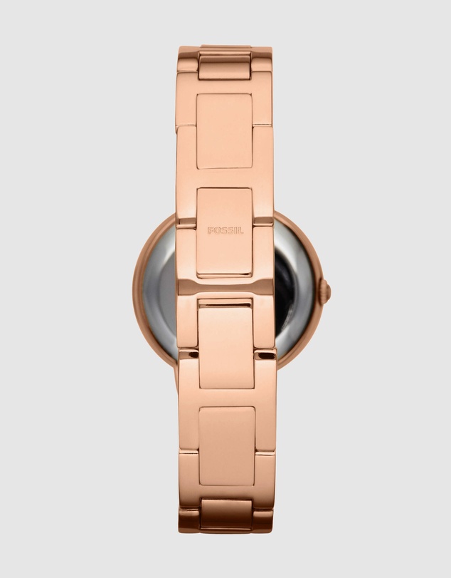 Fossil - Virginia Rose Gold-Tone Analogue Watch