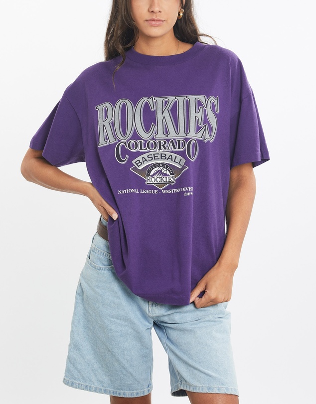 Vintage by The Real Deal - Pre Loved - Vintage 1993 MLB Colorado Rockies Tee