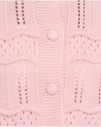 Petal & Pup - Aidy Crop Button Front Cardigan - Pink