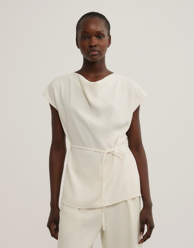 Witchery - Cowl Tie Belt Top