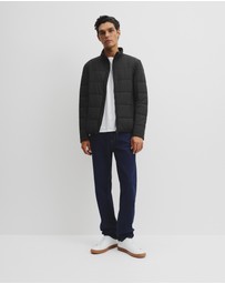 Country Road - Quilted Funnel Neck Jacket