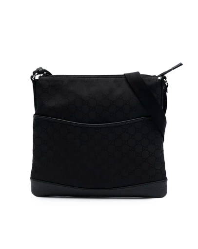 Pre-Loved by Azura Reborn - Pre-Loved GG Canvas Flat Messenger Bag