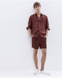 UNISON - Linen Regular Fit Shirt