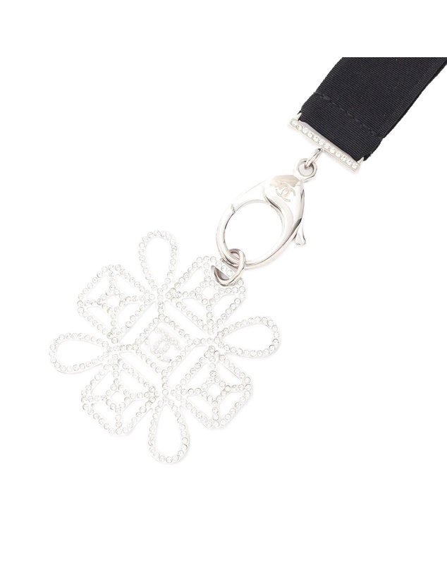 Pre-Loved by Azura Reborn - Pre-Loved Stainless Steel Crystal CC Cross Lanyard Necklace
