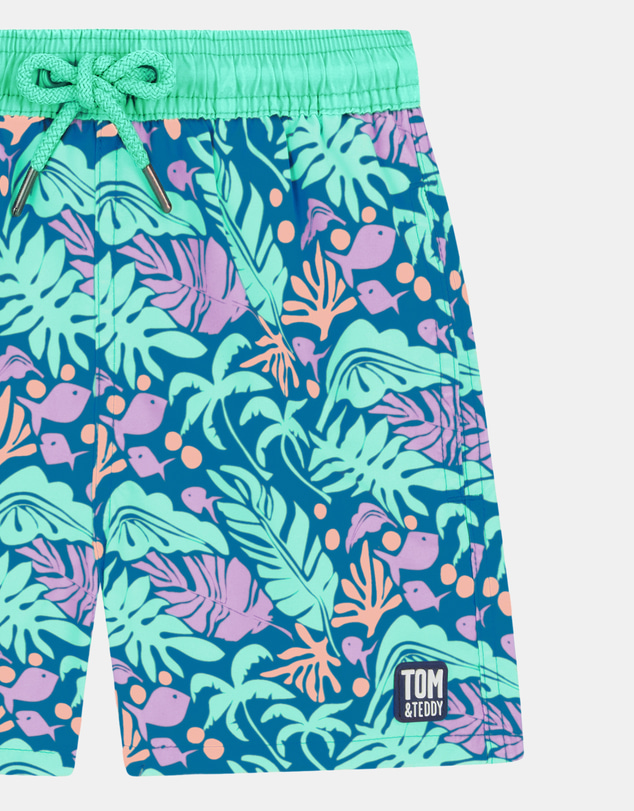 Tom & Teddy - Botanical Swim Shorts