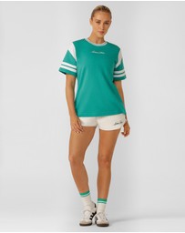 Lorna Jane - Varsity Blues Relaxed T-Shirt