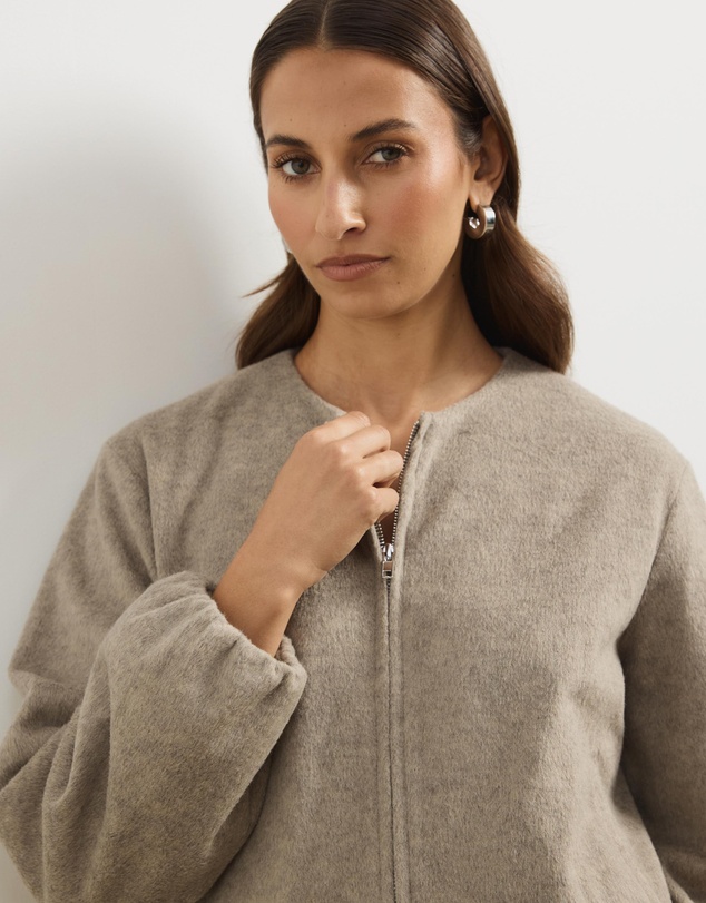 Atmos&Here - Wool Blend Bomber
