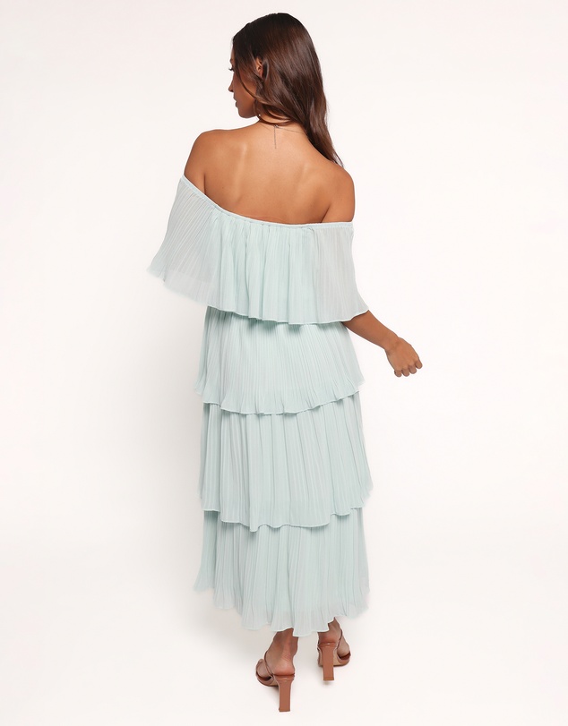 Petal & Pup - Caecilia Strapless Maxi Dress - Mint