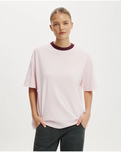 Cotton On - Boxy Short Sleeve Tee