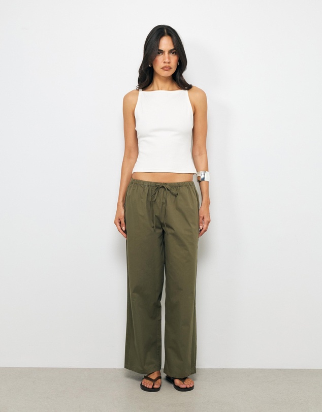AERE - Della Pintuck Side Seam Pants