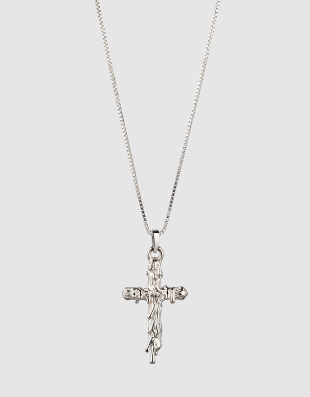 Kuzzoi - ICONIC EXCLUSIVE - Crucifix Pendant Necklace in 925 Silver