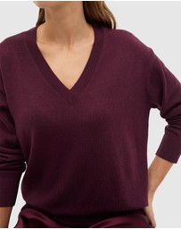 Seed Heritage - Australian Merino V Neck Knit