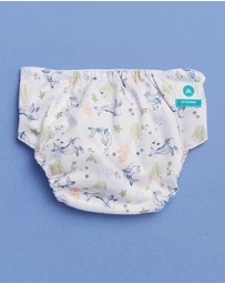itti bitti - Reusable Swim Nappy + Small Double Pocket Wetbag - Neptune