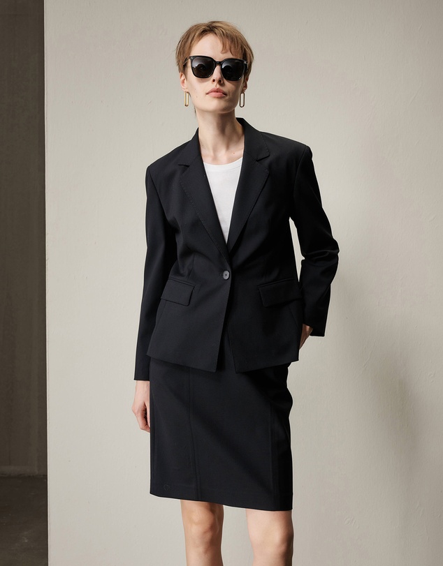 IDA+S - Arden Wool Tailored Skirt