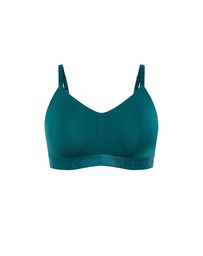 City Chic - Signature Ccx Wireless Bra - Emerald